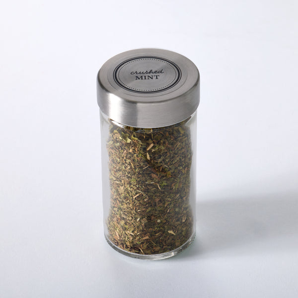 Crushed Mint — Filled Jar (Stainless Steel Cap)